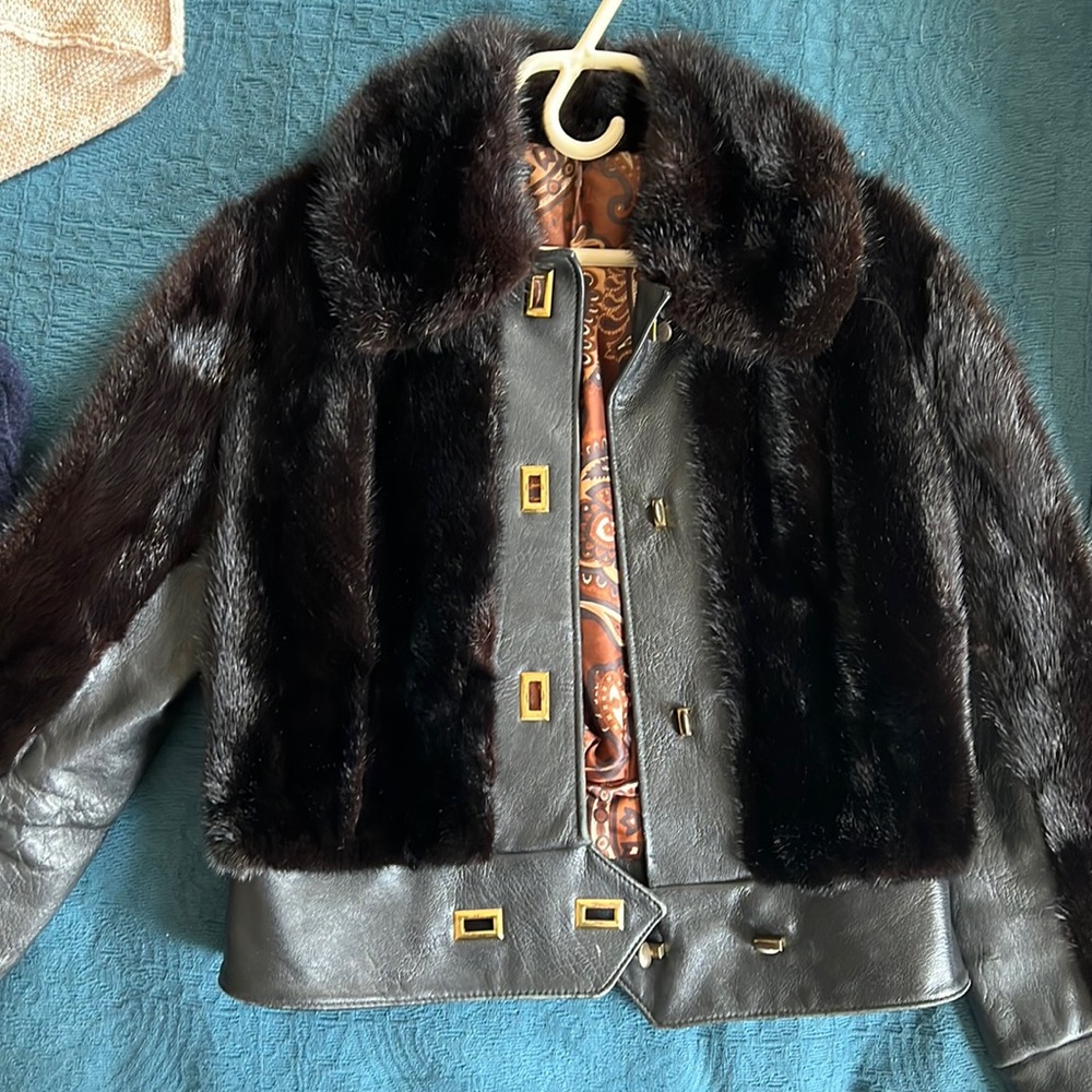 Vintage 1950’s Mink Fur Coat